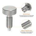 thumbnail image 4 of Spring Plunger with Knurled Handle M12*1.75 Pin Dia.6mm Release Pins Stainless Steel Non-Locking, 4 of 5