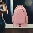 thumbnail image 6 of Vsenkes Tennis Backpack Large Capacity Portable Racquet Carrying Bag Sports Backpack Pink, 6 of 9