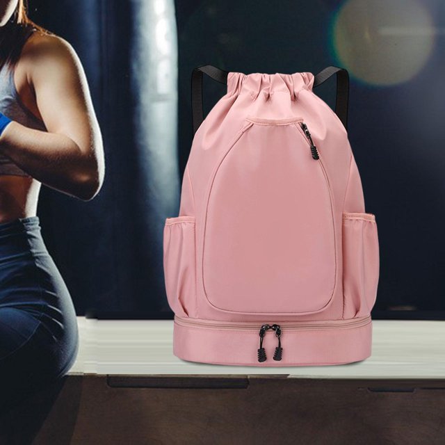 Bolsa de tenis de tenis Bolsa de tenis Bolsa de gimnasia con comparación de zapatos Bolsón de bádminton para pickleball squash racquet badminton Rosa