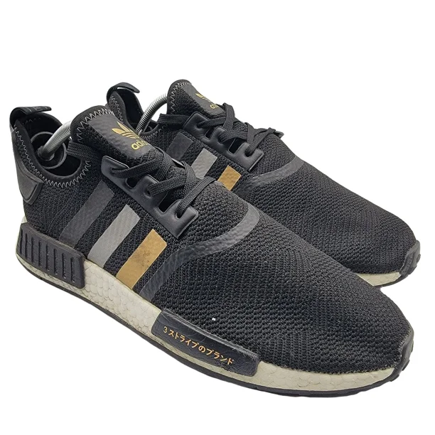 Ad-id-as NMD_R1 x Shoe Palace Gold Trefoil Mens 11 Sneakers Shoes EH2749