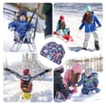 thumbnail image 7 of Honeii mushroom Skull rainbow color Print Kids Knit Beanie Watch Hat ,Knit Cap for Boys and Girls, 7 of 7