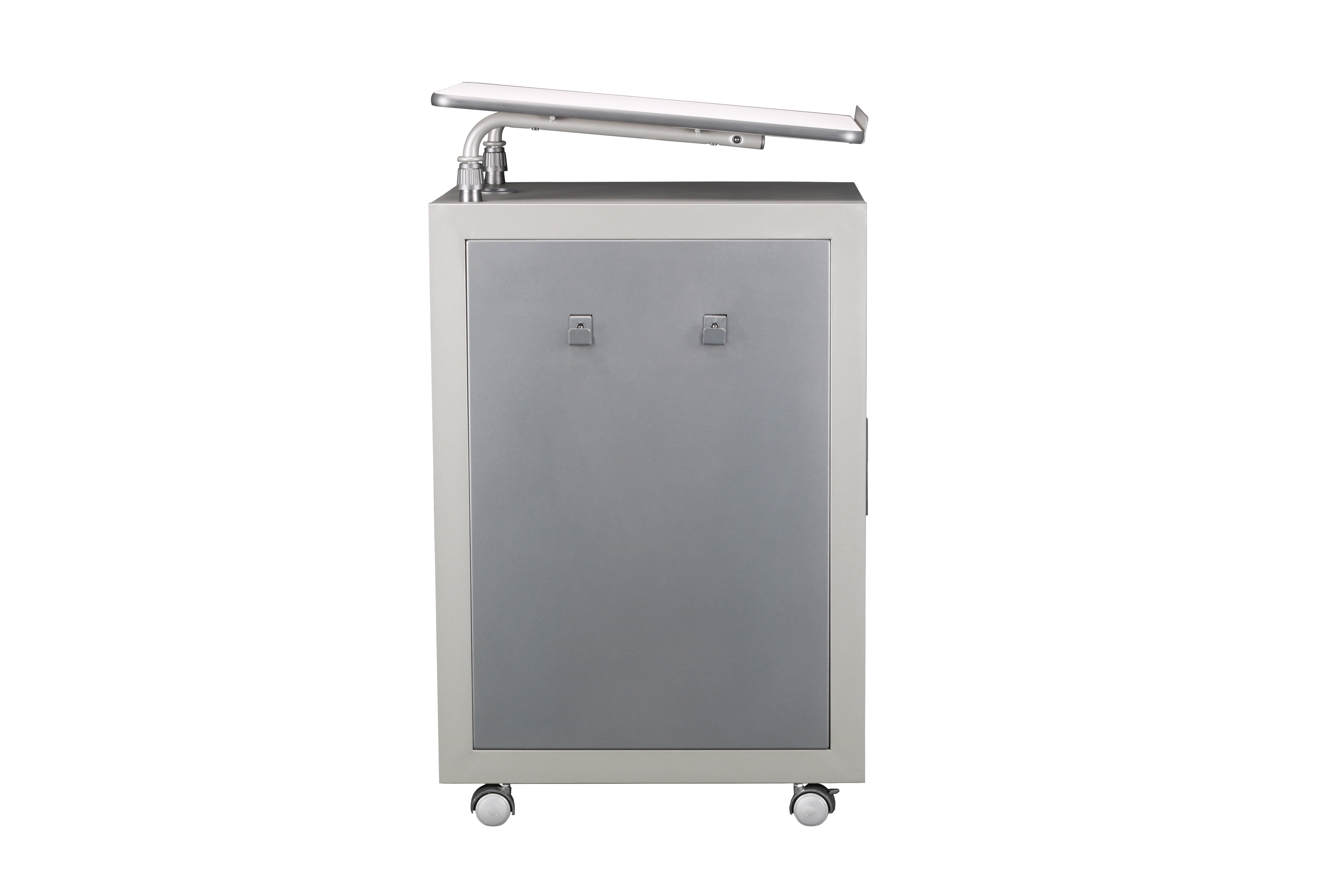 Hampden Furnishings EDU Podium Mobile Lectern, Charcoal Slate and Black