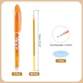 thumbnail image 2 of Paquete de 2 bolígrafos borrables de gel con 20 recargas y 1 borrador, bolígrafos borrables térmicos de 0.5 mm para tela, marcadores de tela para coser, acolchar y escribir en planificadores, 2 of 6