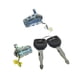 thumbnail image 1 of Cilindro de cerradura de puerta,Conjunto delantero del cilindro de la cerradura de la puerta 72145-S73-003,Conjunto de cilindro de cerradura de puerta 72146-S73-003,con llaves Delantero Lado, 1 of 8