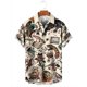 thumbnail image 3 of Nuevas camisas hawaianas con girasoles para verano 2023, camisas de playa con estampado 3D, ropa vintage informal, blusa con solapa para mujer, camisa lisa, 3 of 5