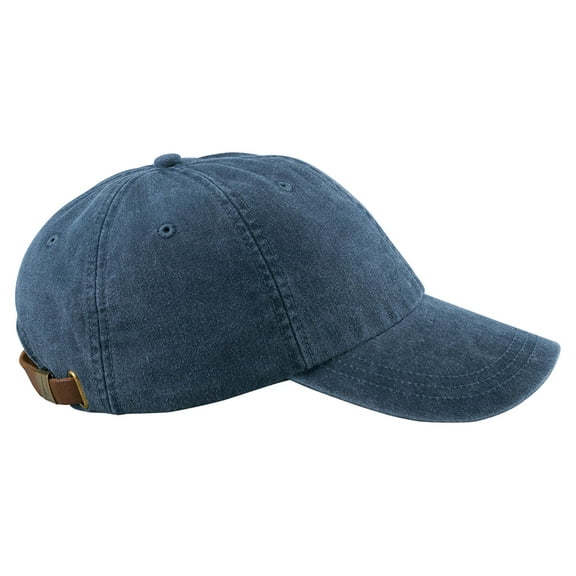 6-Panel Low-Profile Washed Pigment-Dyed Cap , AD969 , MIDNIGHT , One Size