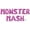 Pink, variant on Letter Balloons - MONSTER MASH 16" Inch Alphabet Letters Foil Mylar Balloon Halloween Party Banner (Black)