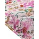 thumbnail image 5 of Falda corta de gasa con volantes en capas y estampado floral para mujer Inspire Chic, cintura elástica, color rosa, talla S, 5 of 6