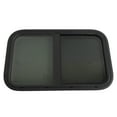 thumbnail image 1 of RV Slide Window, Aluminum Alloy Frame 610x385mm Durable Tempered Glass  RV Replacement Window  for Engineering Vehicles, 1 of 8