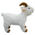 thumbnail image 3 of Realistic White Goat Stuffed Animal Plush Toy, Lifelike White Goat Animal Plushies Simulation Animals Doll, 3 of 9
