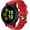 Red, variant on Watch Strap for Garmin Venu 2/Venu 3/Vivoactive 4/Forerunner 255, Soft Silicone Quick Release Replacement Band 22mm
