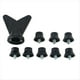 thumbnail image 1 of 12 Piezas Clavos para Zapatos de Fútbol M5 Tacos de 13 mm Clavos para Zapatos de Pista de Césped para Competencia Deportiva en Interiores y Exteriores, 1 of 5