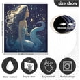thumbnail image 3 of GZHJMY Beautiful Mermaid Girl Dishwasher Magnet Cover 20x26in,Reuseable Refrigerator Magnet Cover Decal Fridge Microwave Stickers Kitchen Home Decor, 3 of 6
