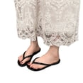 thumbnail image 5 of 2026 Women's Flip Flops Comfortable Arch Support Summer Beach Walking Thong Cushion Sandals Ladies Outdoor Vacation Essentials Slide Shoes(Black,7), 5 of 8