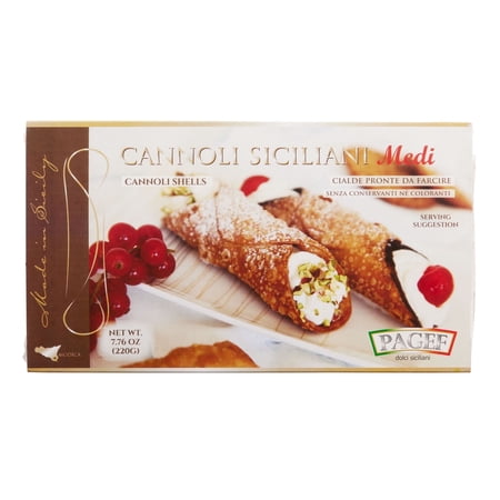 Pagef Cannoli Siciliani Shells 7.76 oz. Pack of 3