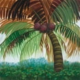 thumbnail image 2 of joy, Julie 26x26 White Modern Wood Framed Museum Art Print Titled - Tropic Palm II, 2 of 4