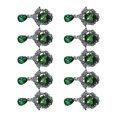 thumbnail image 2 of Sonducket 10 Unids Mujeres Flor Pin Breastpin Decoración Moda Broches Joyería Femenina para Citas Fiesta Presente Joyas Adornos Ropa, zapatos y accesorios Miscelánea Verde Sonducket AP016485-06, 2 of 6