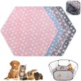 thumbnail image 1 of Alfombrilla para Parque de Animales Preboun 4 Piezas Impermeable para Cobayas 120 cm, 1 of 7