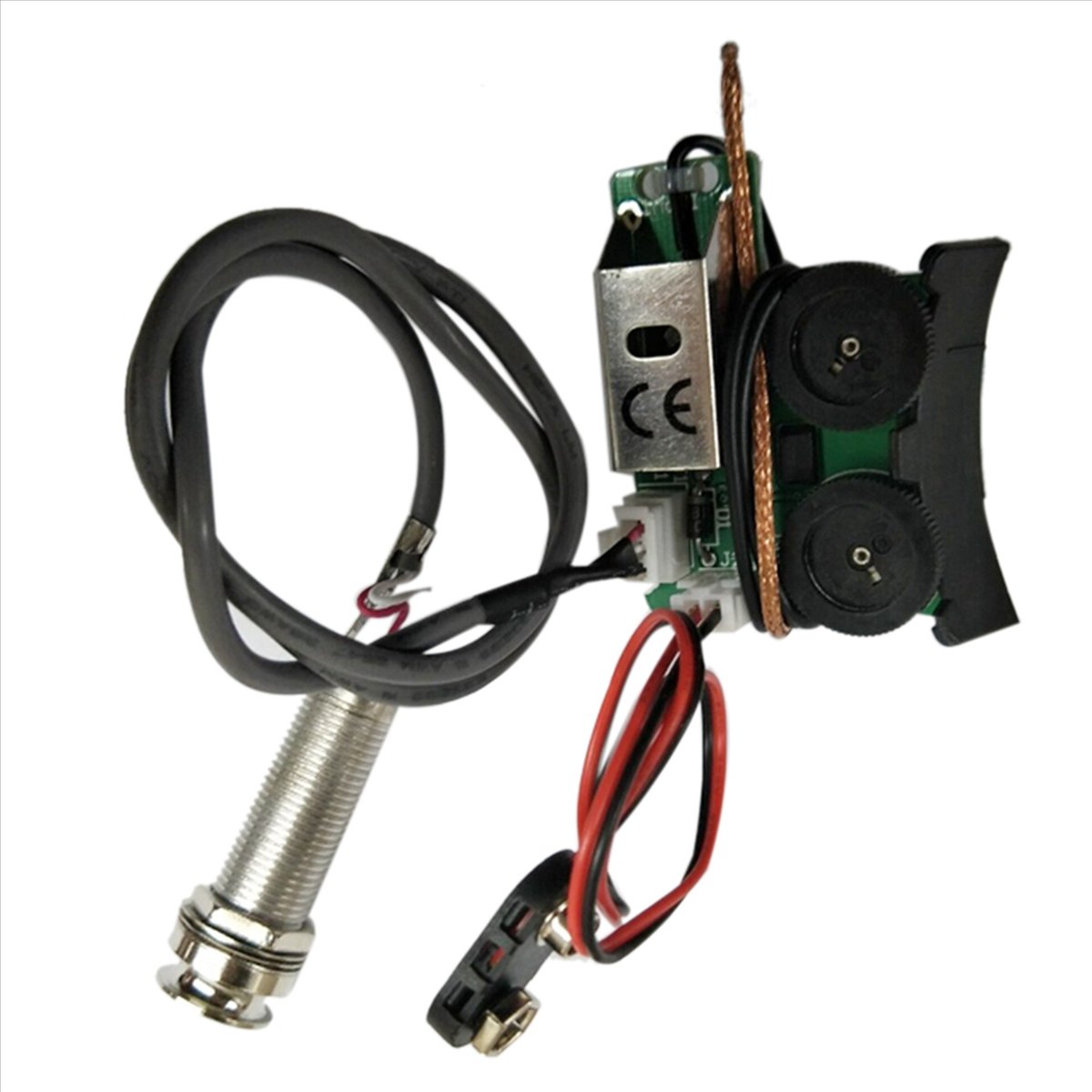 4X Under Saddle Piezo Pickup Onboard Preamp System for Acoustic Guitar