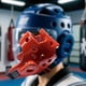 thumbnail image 4 of Casco de boxeo, casco de taekwondo, transpirable, protección para frente y los oídos, protector de cabeza para MMA, kickboxing y lucha. SG, 4 of 8