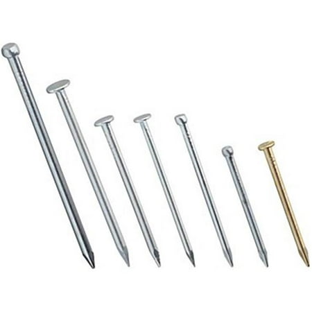 National Hardware V7708 Series N278-069 Nail Brad Kit, Steel, Assorted, 1 Pack 5 Pack