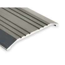 National Guard Saddle Threshold,Fluted Top,4 ft.,Alum 425-4