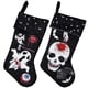 thumbnail image 1 of 2 calcetines decoración Halloween Ghost Festival estampado calavera fantasma gi BRILLAR Rojo Verde, 1 of 5