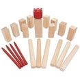 thumbnail image 5 of WE Games Outdoor Viking Kubb Chess Yard Game - Solid Natural Wood, 5 of 7