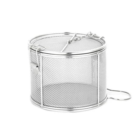 

Stainless Steel Spice Seasoning Strainer Tea Ball Filter Soup Seasonings Separation Basket Strainer Spice Filtering Tool for Home Kitchen