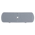 thumbnail image 1 of Extra-Long Silicone Faucet Water Catcher Mat - 45cm Kitchen Sink Drip Tray with Drain Grooves, 1 of 8