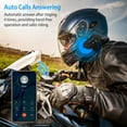 thumbnail image 6 of TeqHome Wireless Motorbike Speaker Motorcycle Helmet Headset V 5.0+ EDR Version IP67, 6 of 9