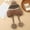 Brown (Furball), variant on 1 piece Women's Winter Warm Fleece Hat with Fluffy Ears and Ball Lightweight Warm Hat Suitable for Outdoor Activities, Christmas, New Year, Daily Winter Wear