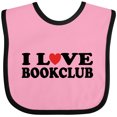 thumbnail image 3 of Inktastic Book Club Lover Boys or Girls Baby Bib, 3 of 4