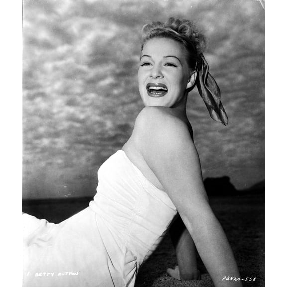Betty Hutton Reclining and laughing Photo Print (24 x 30)