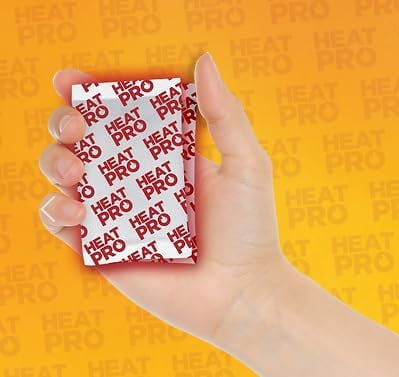 Heat Pro Hand Warmers, 40 Pairs, Up to 8 Hours of Heat, 135°F Max Temp