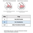 thumbnail image 3 of Bra Padding Sticky Reusable Pad Push Up Strapless Self Bra Air Holes Backless Sticky Bras, 3 of 9