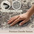 thumbnail image 6 of ODIKA 8'x10' Washable Area Rug Non-Shedding, Easy Care, Cream Boho Deep Tones Base Symmetrical Layout Academia Farmhouse for King Size Bedroom Under Bed, Master Suite, 6 of 7