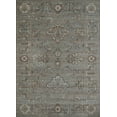 thumbnail image 2 of Radici Usa Colosseo Area Rug 3562 Traditional Grey Bordered Leaves 3' 3" x 4' 11" Rectangle, 2 of 2