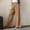 Camel, variant on Womens Linen Pants Palazzo High Waisted Loose Business Pants Slacks Business Button Down Summer Long Trousers with Pockets,Gray M