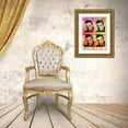 thumbnail image 3 of Dean Russo Collection 14x18 Gold Ornate Wood Framed with Double Matting Museum Art Print Titled - Elvis 4, 3 of 4