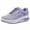 Purple, variant on Kukoosong Running Shoes for Women Mesh Breathable Increased Thick-Soled Travel Running Sports Shoes Women Lightweight Shock Absorb Walking Hiking Shoes Sneakers Blue 4.5