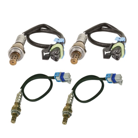 Maxfavor 4Pcs O2 Oxygen Sensor for Chevrolet Camaro 2009-2015 GMC Sierra 3500 HD Upstream Downstream