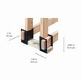 thumbnail image 4 of Pleasant Hearth 4 Piece Log Rack Brackets LS-B4, 4 of 4