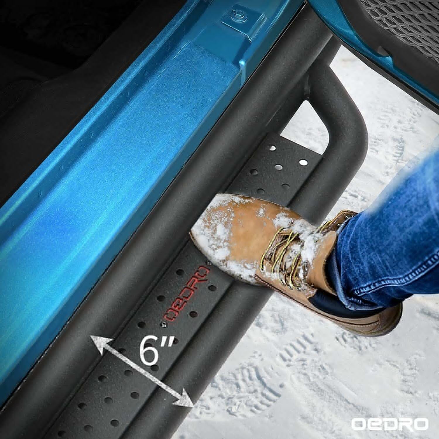 RVNI 6"Running Boards for 2019-2023 2024 Silverado/Sierra 1500 Crew Cab 6'' Drop Side Step