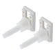 thumbnail image 4 of KDJ Toilet Seat Hinge Screws Set of 2 - White Plastic Toilet Lid Bolts Top and Bottom Fixing Accessories for Toilet Seat Installation Easy DIY Replacement Parts 40x24x45mm, 4 of 9