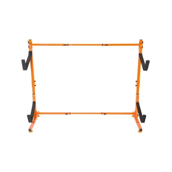 Freestanding Kayak Storage Rack for 2 Kayaks, Heavy-Duty Adjustable Steel Canoe & Paddleboard Stand with Padded Arms, 175LB Capacity for Indoor/Outdoor Garage Use