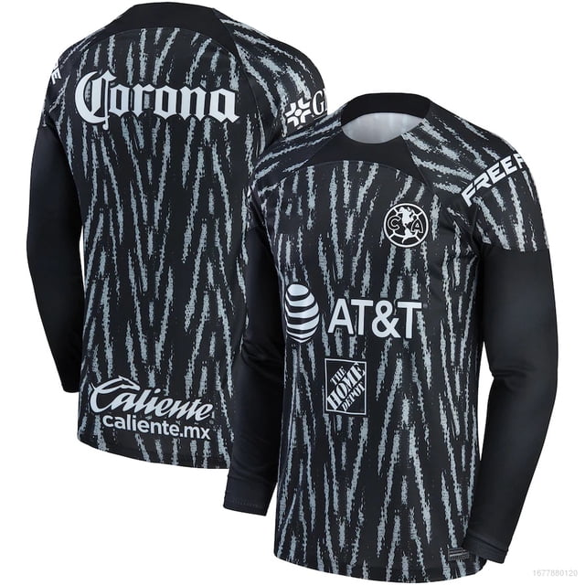 SY3 2022 23 Club América Portero Jersey Camisetas De Fútbol De Manga Corta Deportes Tee Talla Grande YS3 Gao Jiahui unisex