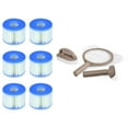 thumbnail image 1 of Intex PureSpa Type S1 Cartouches de Filtre de Piscine Easy Ensemble (6 Filtres) & Kit de Nettoyage, 1 of 10