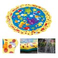 thumbnail image 4 of Trilenars 100CM Children Play Water Mat Summer Beach Inflatable Water Spray Pad Outdoor Game Toy Swimming Pool Mat For Kids Gifts, 4 of 8