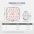 thumbnail image 3 of Lukts Lips Kiss Print 2 Piece Car Sun Shade Windshield,Foldable Car Shade Front Windshield with Keeps Your Vehicle Cool-Large, 3 of 6
